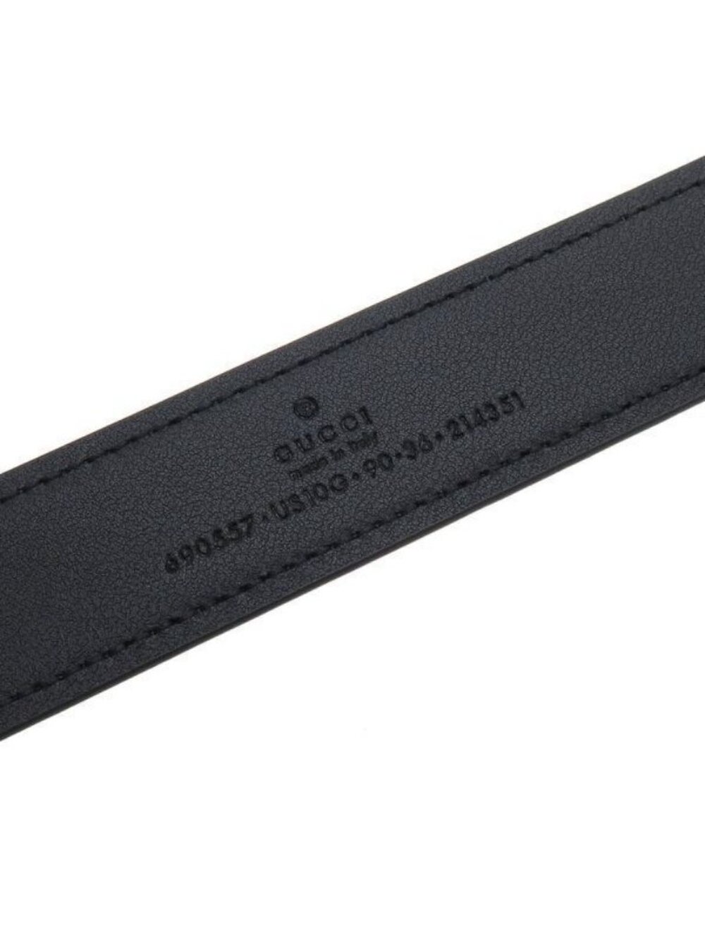 Gucci Interlocking Belt Black - Picture 9 of 9